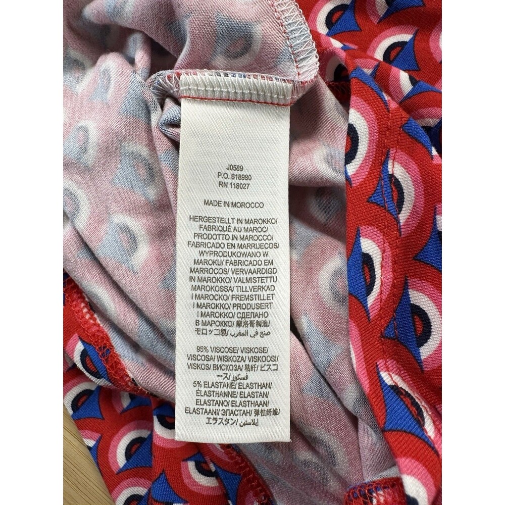 NWT Boden Tori Jersey Shift Mini Dress Women Size 16/18 Casual Vacation Summer - Picture 7 of 13
